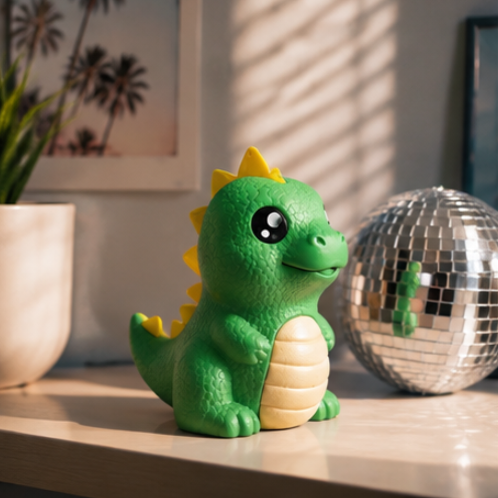 Dino Gullak — Dinosaur Coin Bank for Kids, 24cm Money Bank