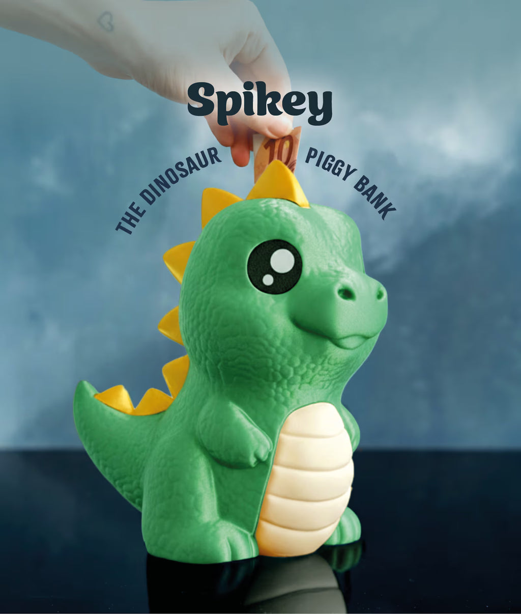 Dino Gullak — Dinosaur Coin Bank for Kids, 24cm Money Bank