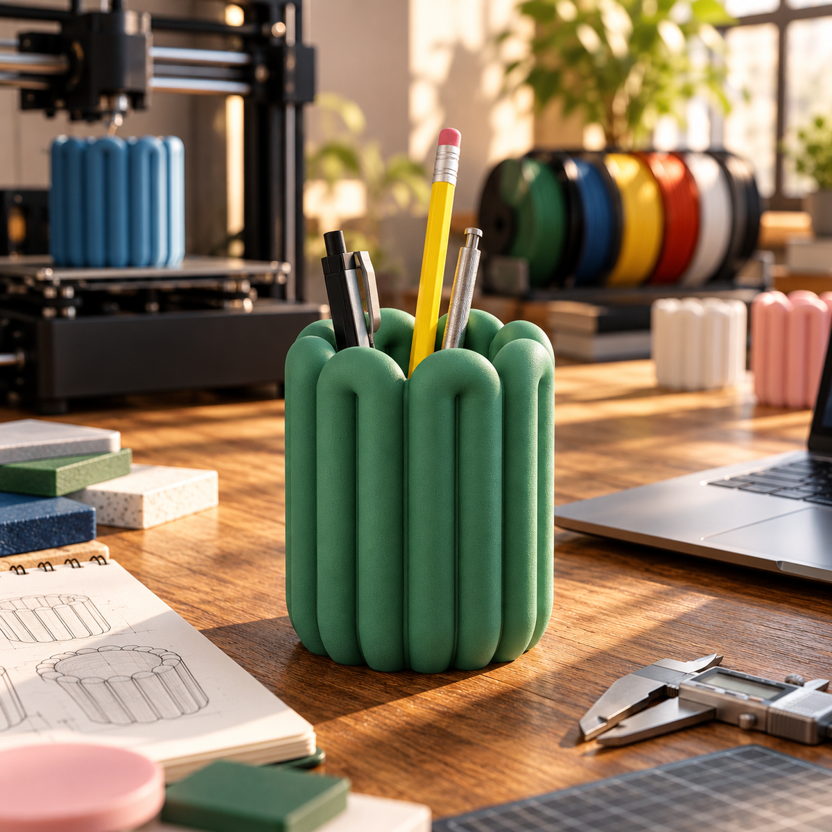 ARCH LOOP — Pen Holder & Desk Organiser