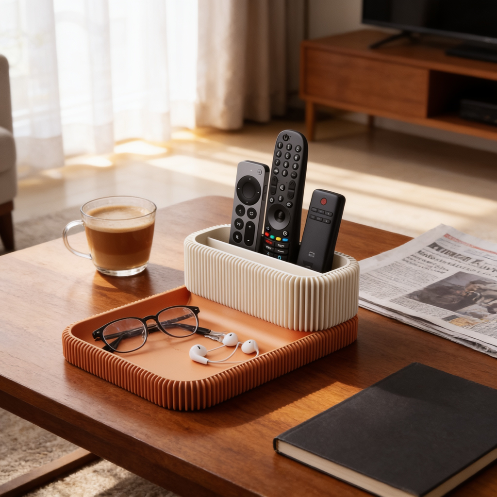 DROP DOCK — Remote Organiser & Catchall Tray
