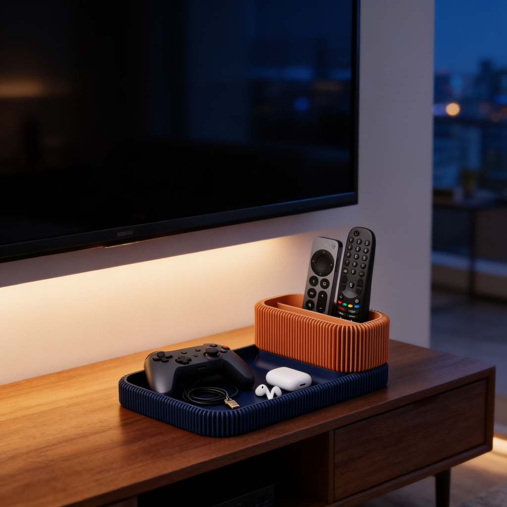 DROP DOCK — Remote Organiser & Catchall Tray