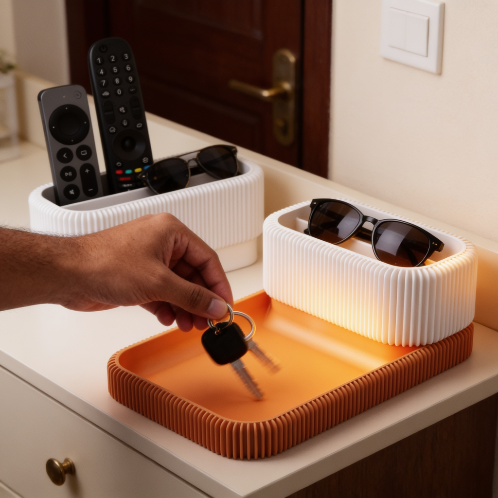 DROP DOCK — Remote Organiser & Catchall Tray