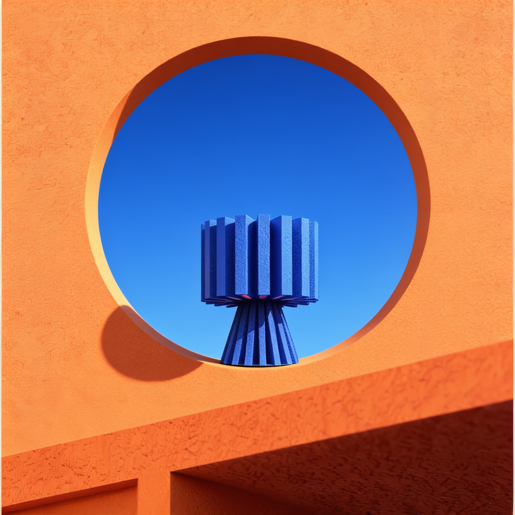 Flaro - Designer Table Lamp: Ribbed Sculptural Bedside Lamp for Bedroom & Living Room