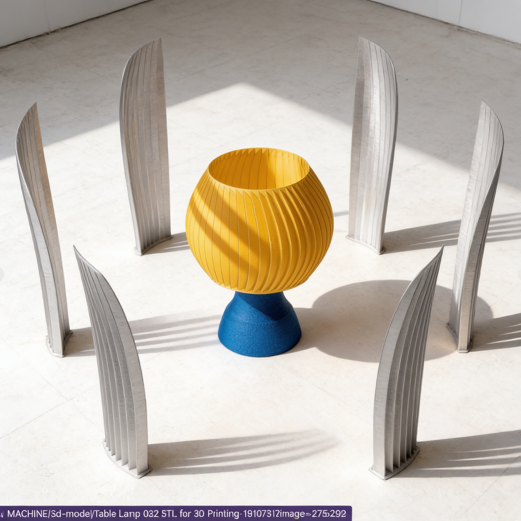 Sfera - Designer Table Lamp: Ribbed Globe Bedside Lamp for Bedroom & Living Room