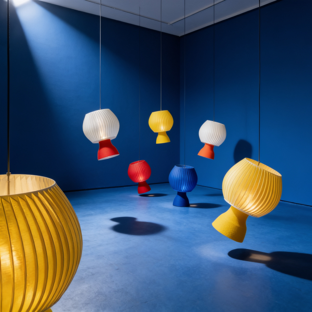 Sfera - Designer Table Lamp: Ribbed Globe Bedside Lamp for Bedroom & Living Room