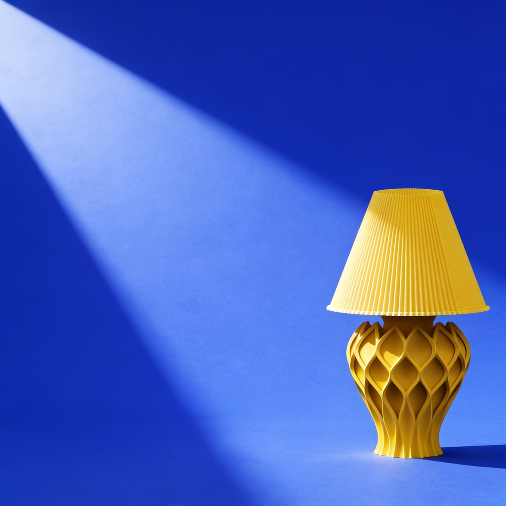 Tressa - Designer Table Lamp: Woven Sculptural Bedside Lamp for Bedroom & Living Room