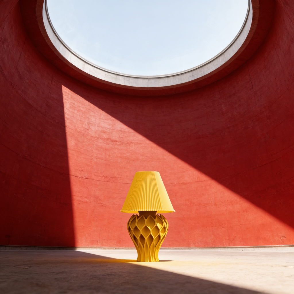 Tressa - Designer Table Lamp: Woven Sculptural Bedside Lamp for Bedroom & Living Room