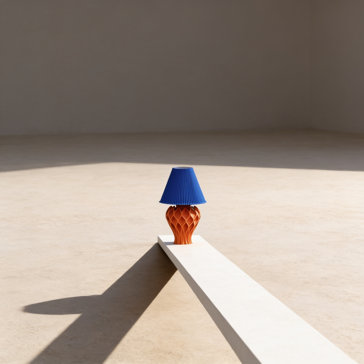 Tressa - Designer Table Lamp: Woven Sculptural Bedside Lamp for Bedroom & Living Room