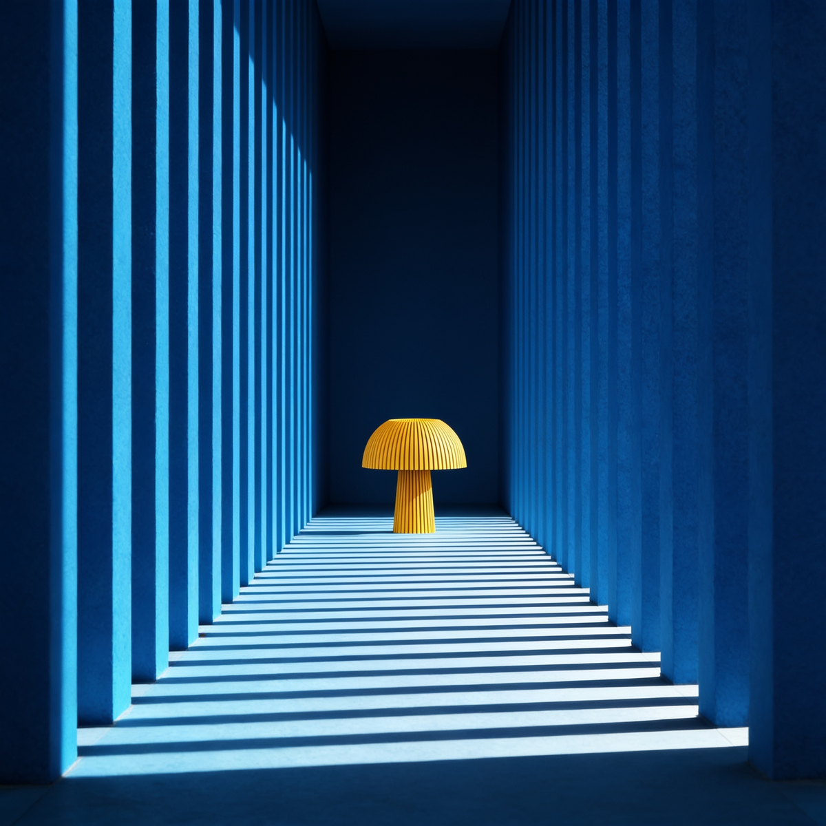 Domera - Designer Table Lamp: Ribbed Dome Bedside Lamp for Bedroom & Living Room