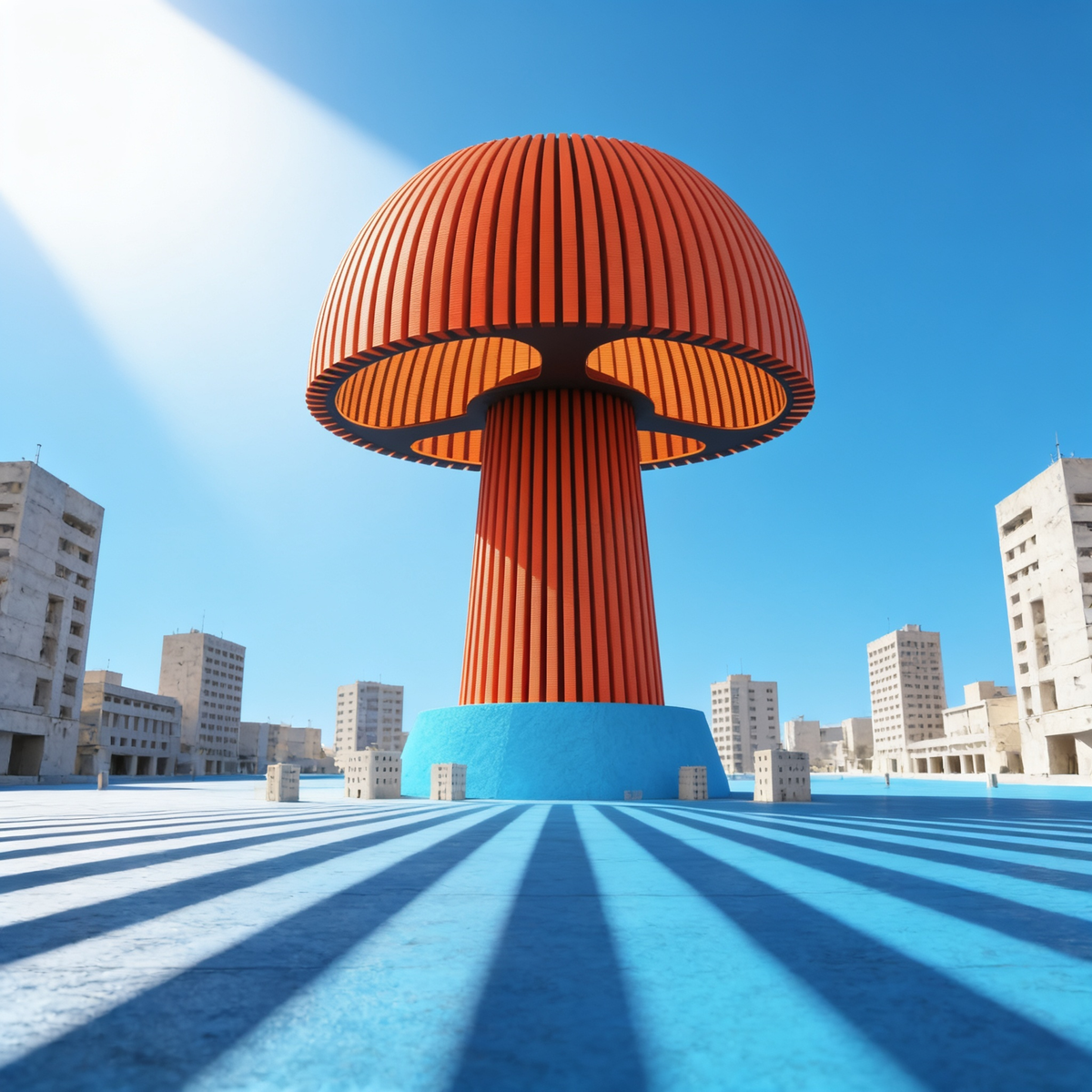 Domera - Designer Table Lamp: Ribbed Dome Bedside Lamp for Bedroom & Living Room